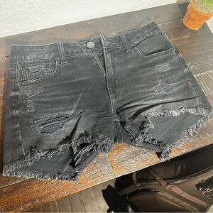 American Eagle Outfitters Black Jean Shorts